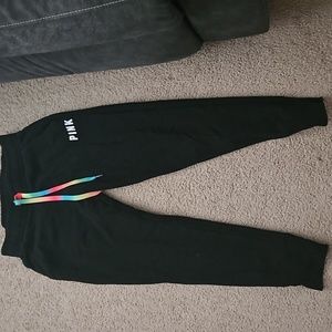 Pink Victoria Secret Skinny Joggers